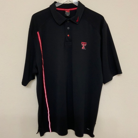 Nike Texas Tech Polo Shirt - Picture 1 of 3